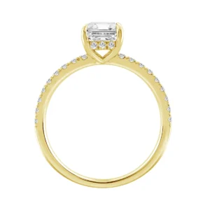 anillo compromiso con diamante creado 802321-1 YG