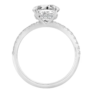 anillo compromiso con diamante creado de laboratorio 802283-1