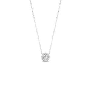 Colgantes con diamantes de laboratorio munyLAB Brill WHITE-AP-85752-POSE 1