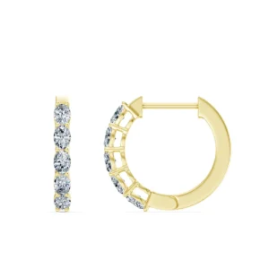 Pendientes con diamantes de laboratorio munyLAB