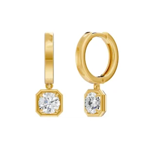 Pendientes con diamantes creados munyLAB