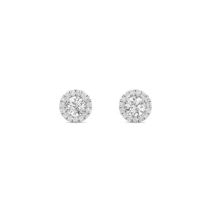 Pendientes con diamantes de laboratorio munyLAB WHITE-AE-841956-POSE 1