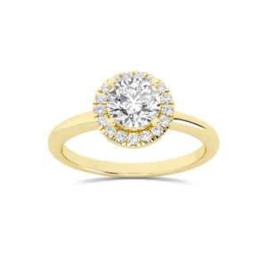 solitario con diamante de laboratorio - munyLAB